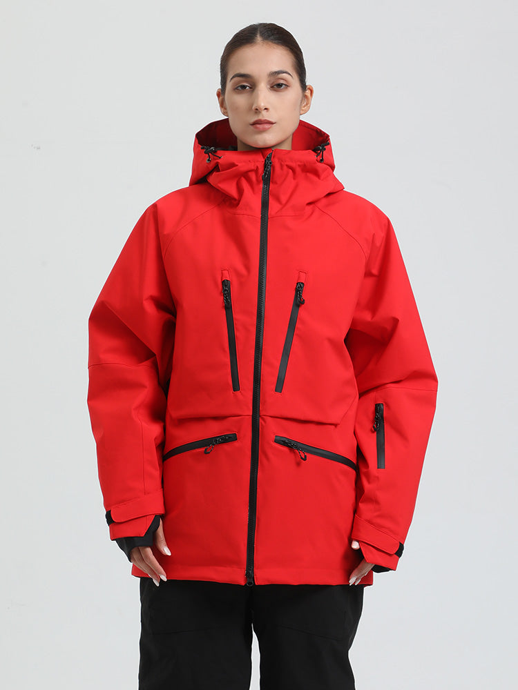 Tressa | Women’s cargo snow jacket with baggy mountain-ready shaping