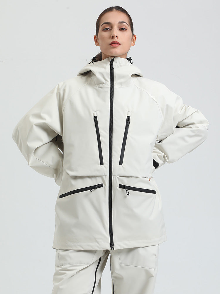 Tressa | Women’s cargo snow jacket with baggy mountain-ready shaping