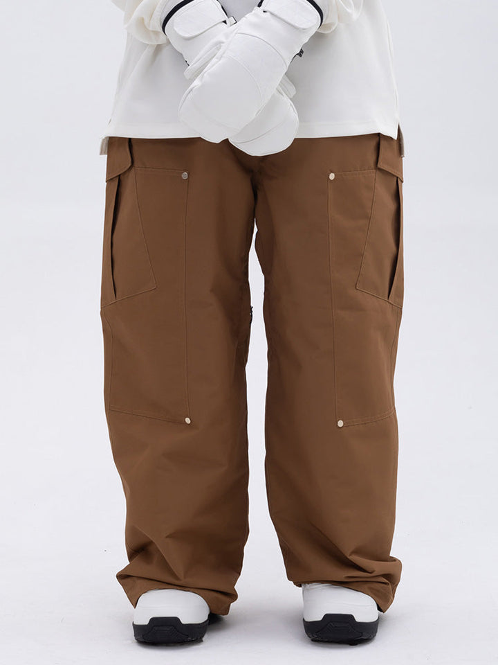 Zayra | Women’s baggy freestyle snow pants with a double-knee workwear silhouette