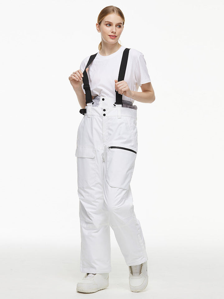 Merris | Women’s mountain bib snow pants with urban-inspired cargo shaping