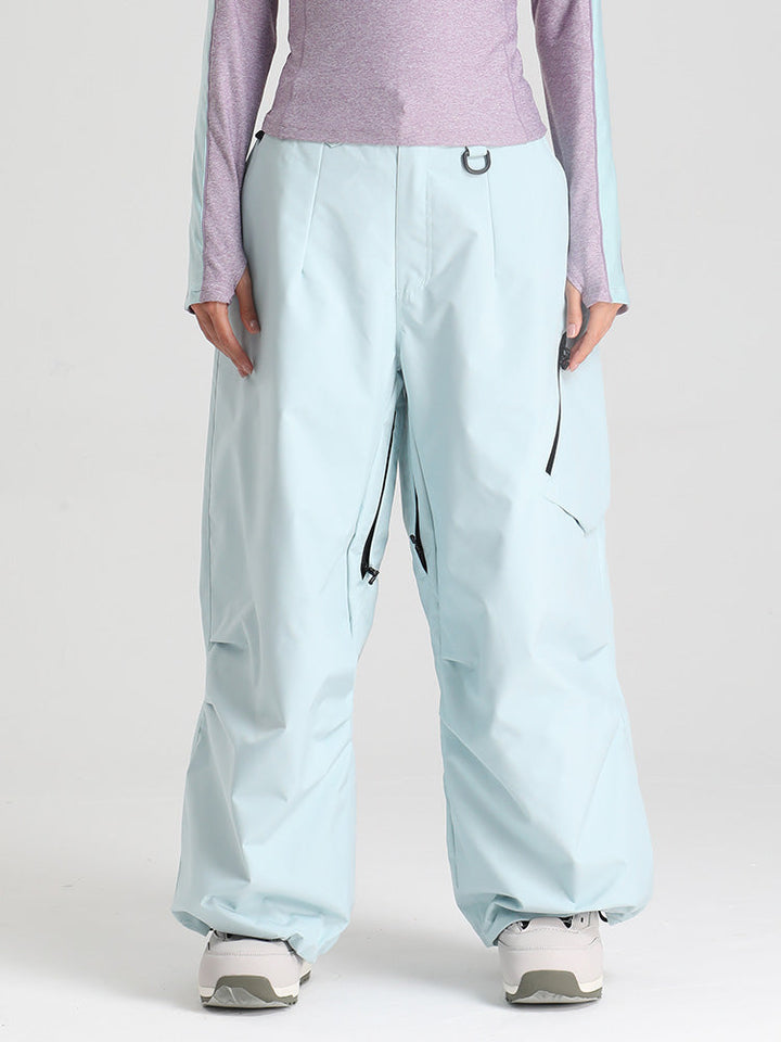 Letha | Women’s baggy snow pants with urban-inspired cargo shaping