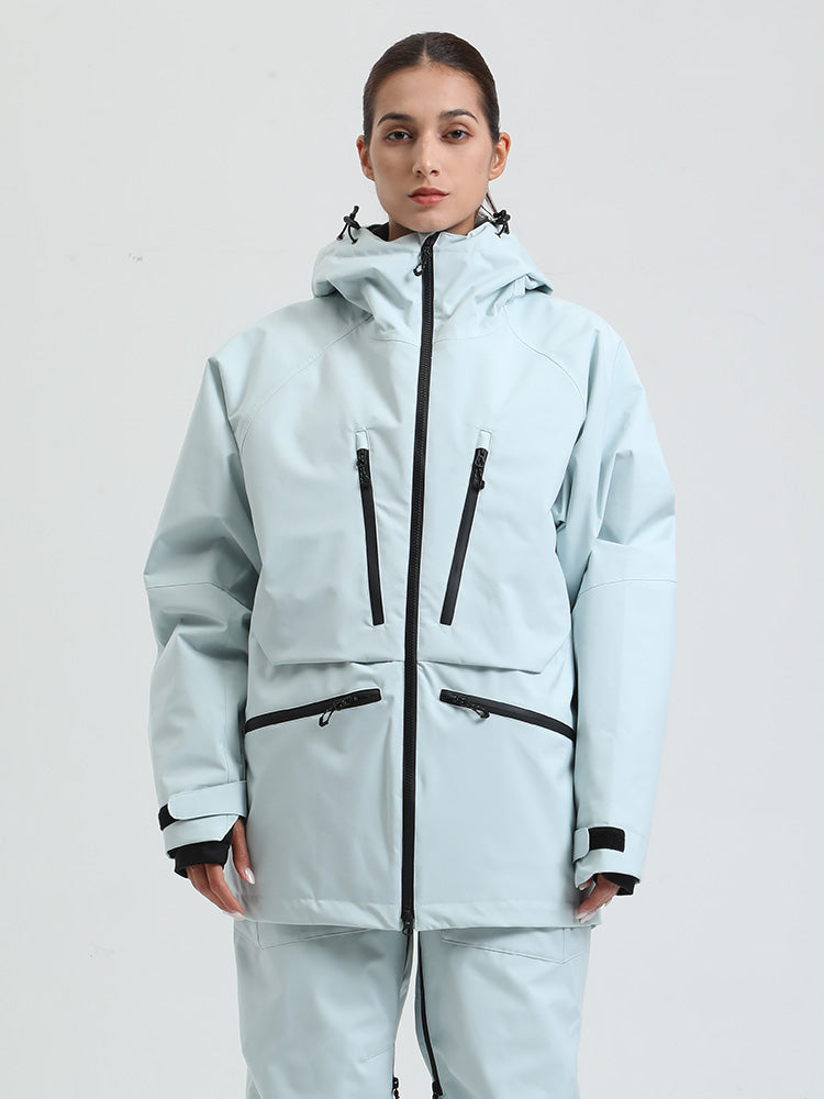 Tressa | Women’s cargo snow jacket with baggy mountain-ready shaping