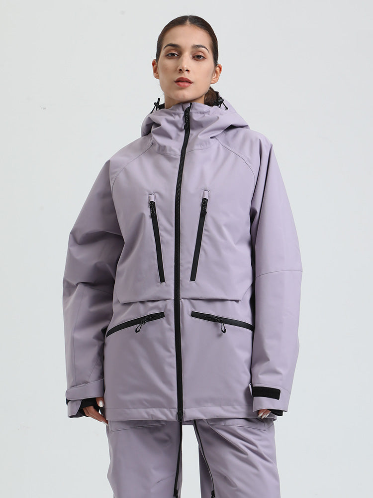 Tressa | Women’s cargo snow jacket with baggy mountain-ready shaping