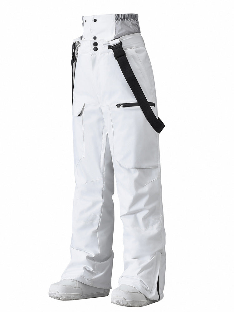 Merris | Women’s mountain bib snow pants with urban-inspired cargo shaping