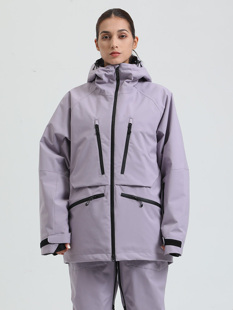 Tressa | Women’s cargo snow jacket with baggy mountain-ready shaping