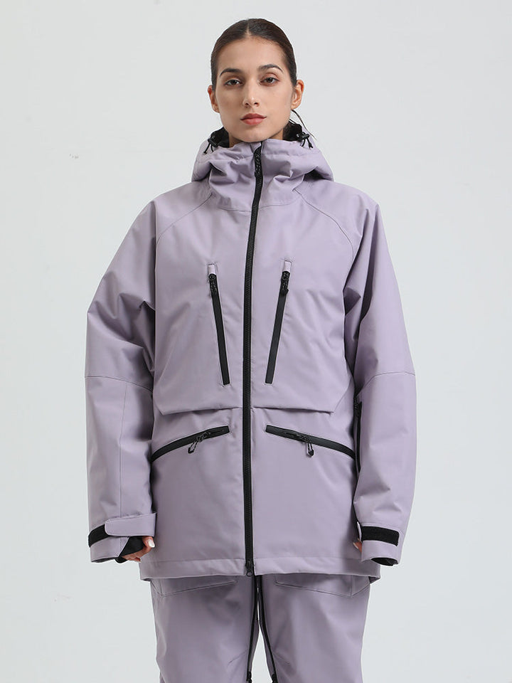 Tressa | Women’s cargo snow jacket with baggy mountain-ready shaping