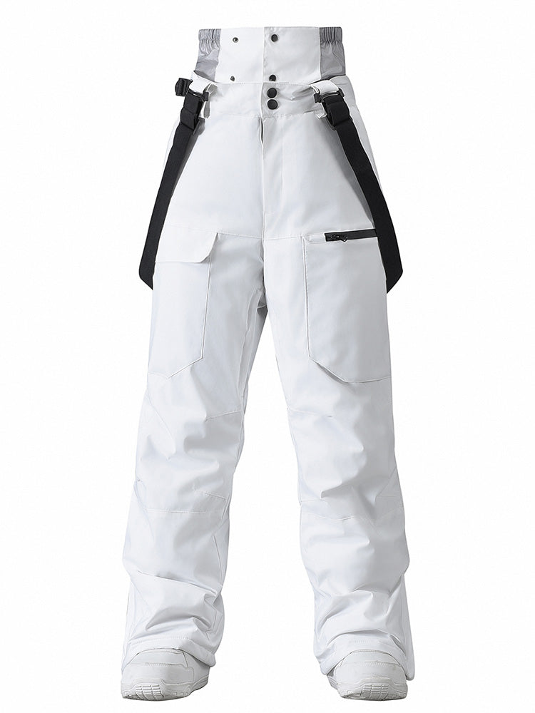 Merris | Women’s mountain bib snow pants with urban-inspired cargo shaping