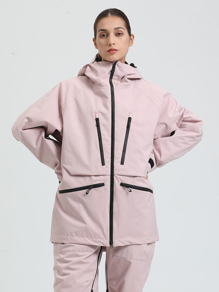Tressa | Women’s cargo snow jacket with baggy mountain-ready shaping
