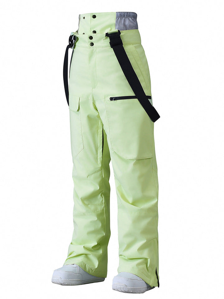 Merris | Women’s mountain bib snow pants with urban-inspired cargo shaping