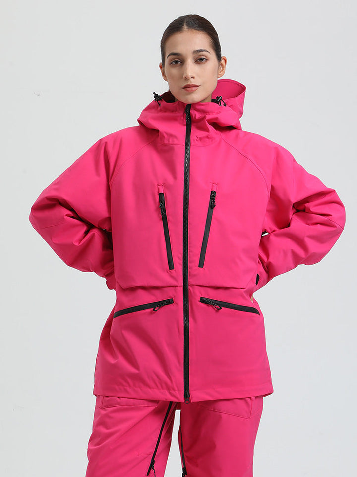 Tressa | Women’s cargo snow jacket with baggy mountain-ready shaping