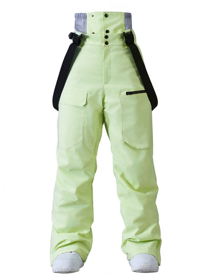 Merris | Women’s mountain bib snow pants with urban-inspired cargo shaping