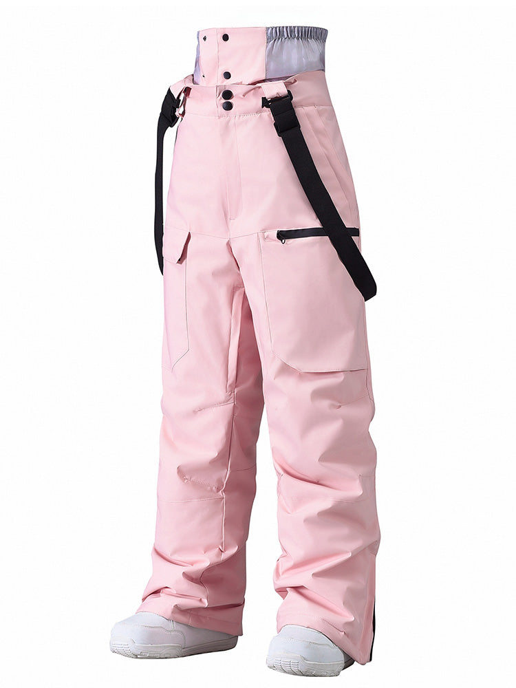 Merris | Women’s mountain bib snow pants with urban-inspired cargo shaping