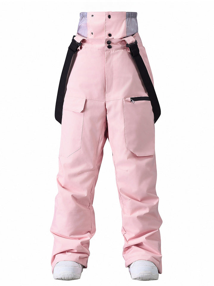 Merris | Women’s mountain bib snow pants with urban-inspired cargo shaping