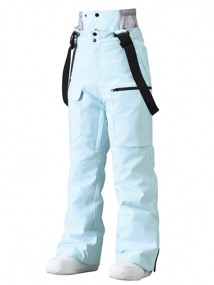 Merris | Women’s mountain bib snow pants with urban-inspired cargo shaping