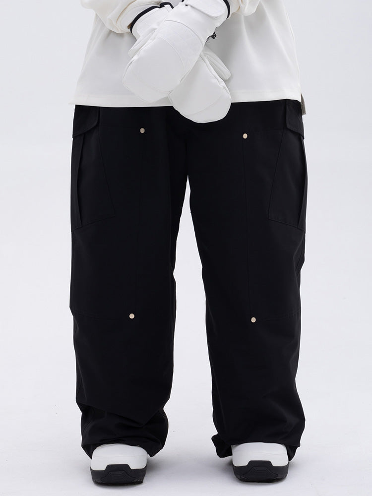 Zayra | Women’s baggy freestyle snow pants with a double-knee workwear silhouette