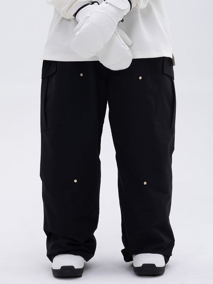 Zayra | Women’s baggy freestyle snow pants with a double-knee workwear silhouette