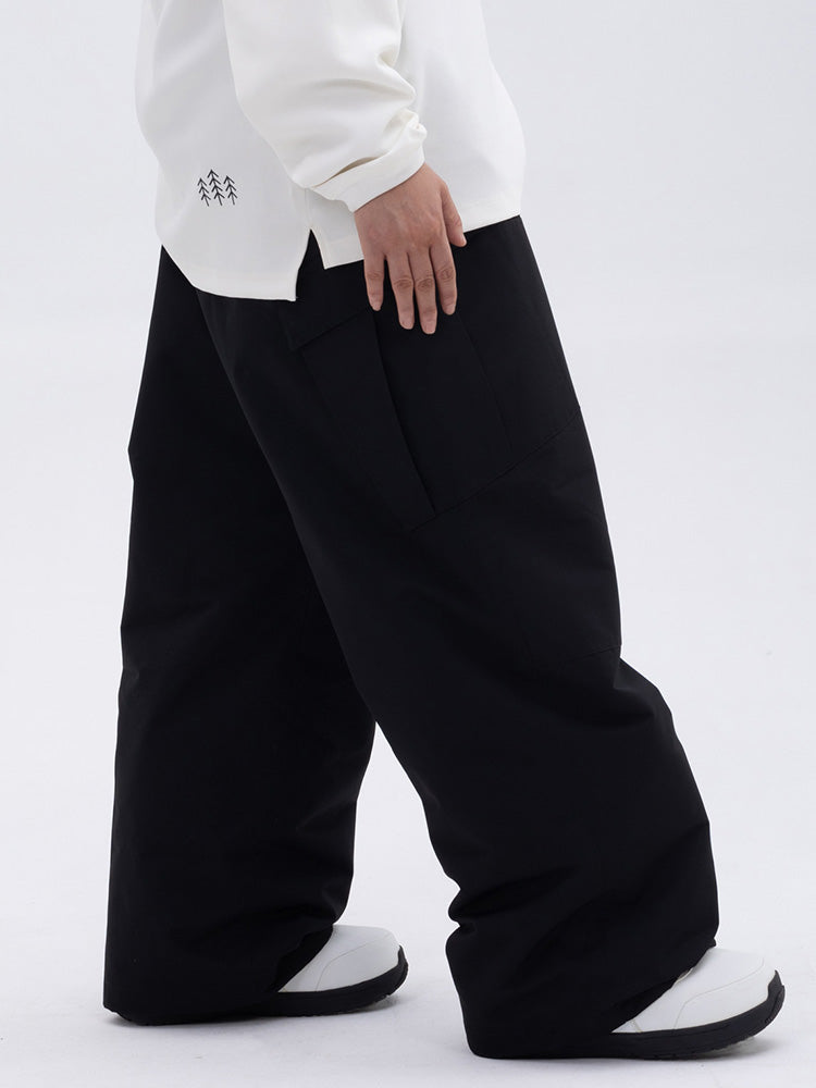 Zayra | Women’s baggy freestyle snow pants with a double-knee workwear silhouette