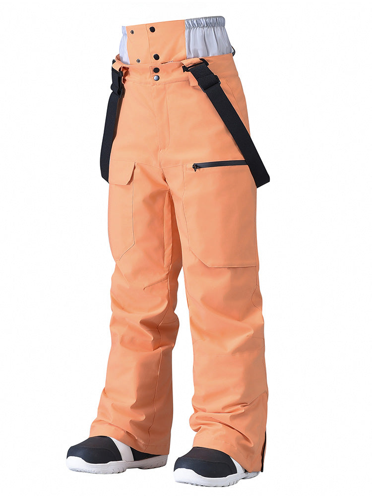 Merris | Women’s mountain bib snow pants with urban-inspired cargo shaping