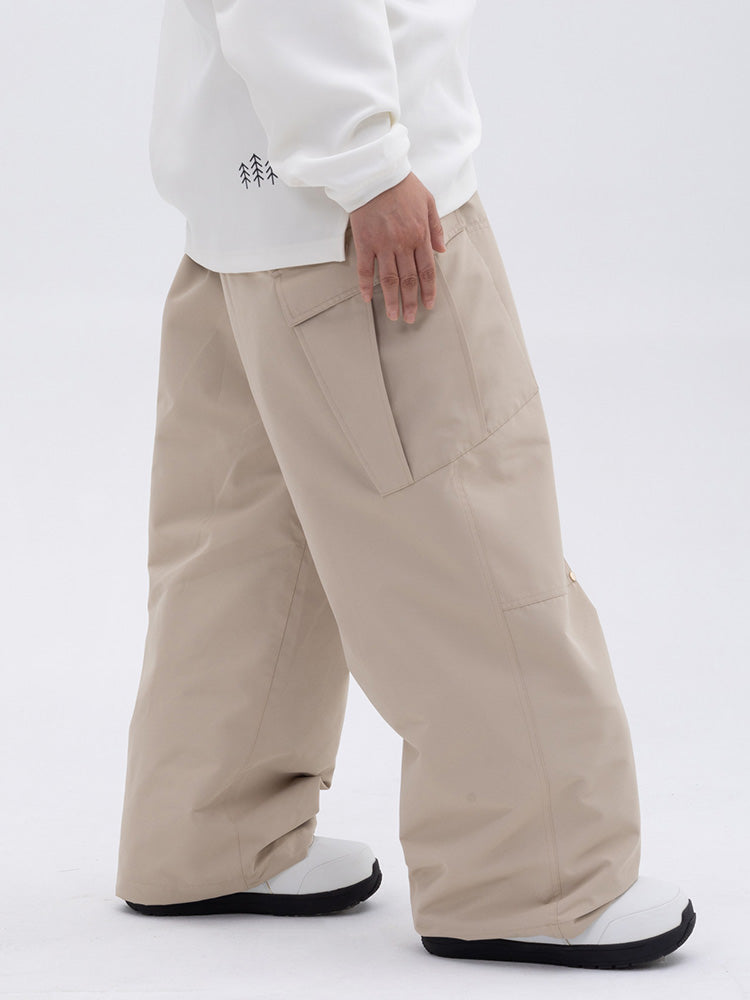 Zayra | Women’s baggy freestyle snow pants with a double-knee workwear silhouette