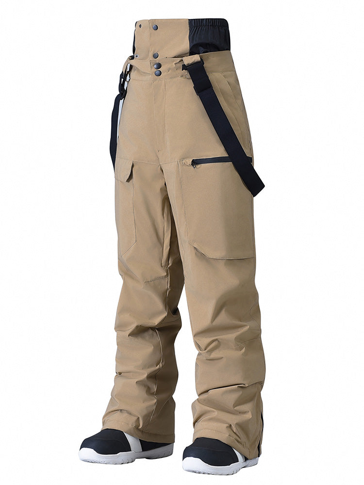 Merris | Women’s mountain bib snow pants with urban-inspired cargo shaping