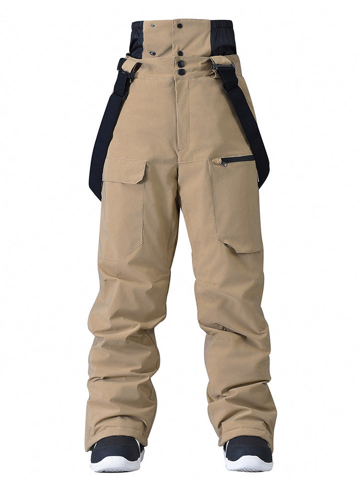 Merris | Women’s mountain bib snow pants with urban-inspired cargo shaping