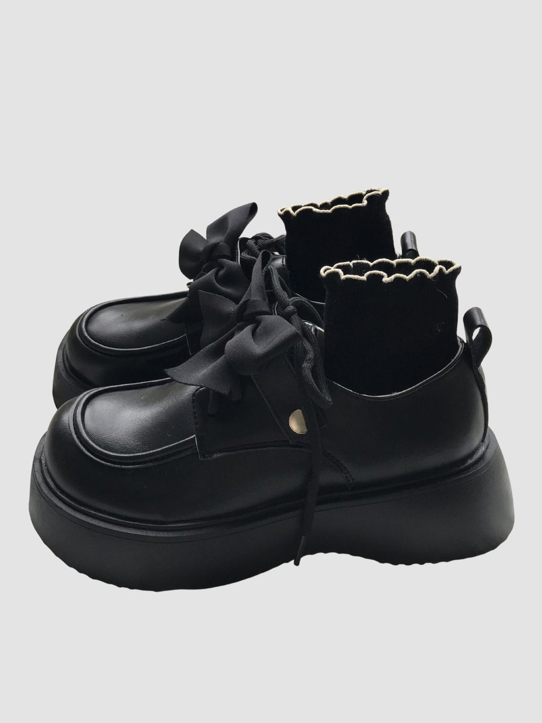 Miya | Women's bow leather shoes