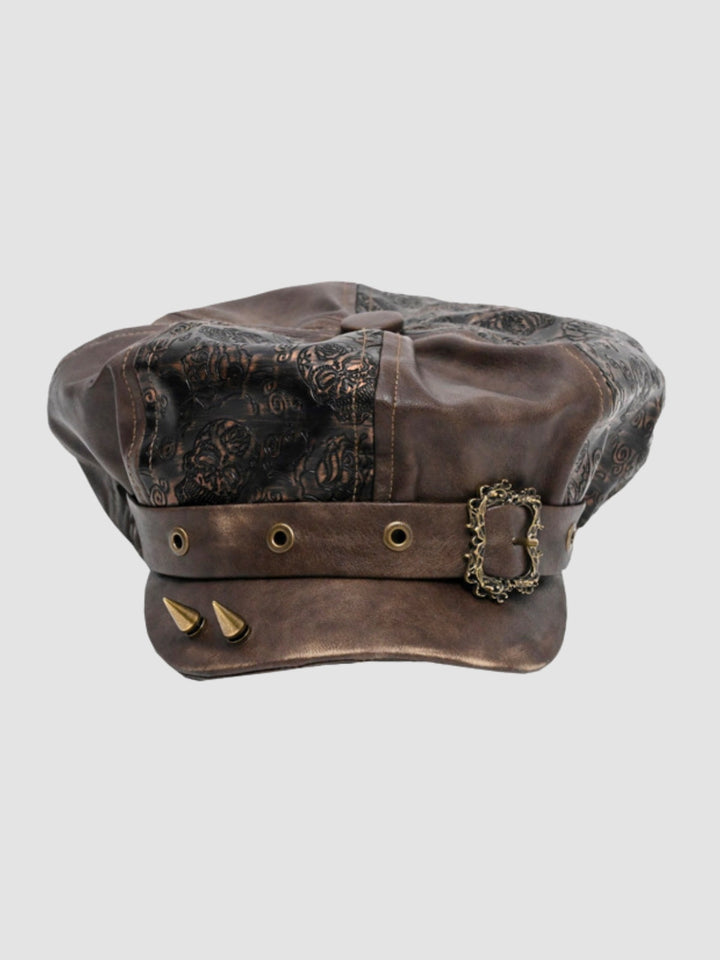 Brianna | Women's steampunk beret cap