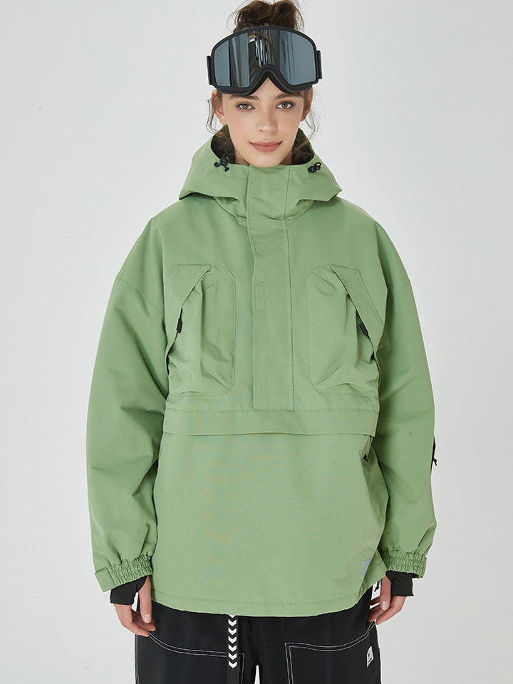 Serenza | Women’s baggy mountain anorak jacket with a relaxed freeride silhouette