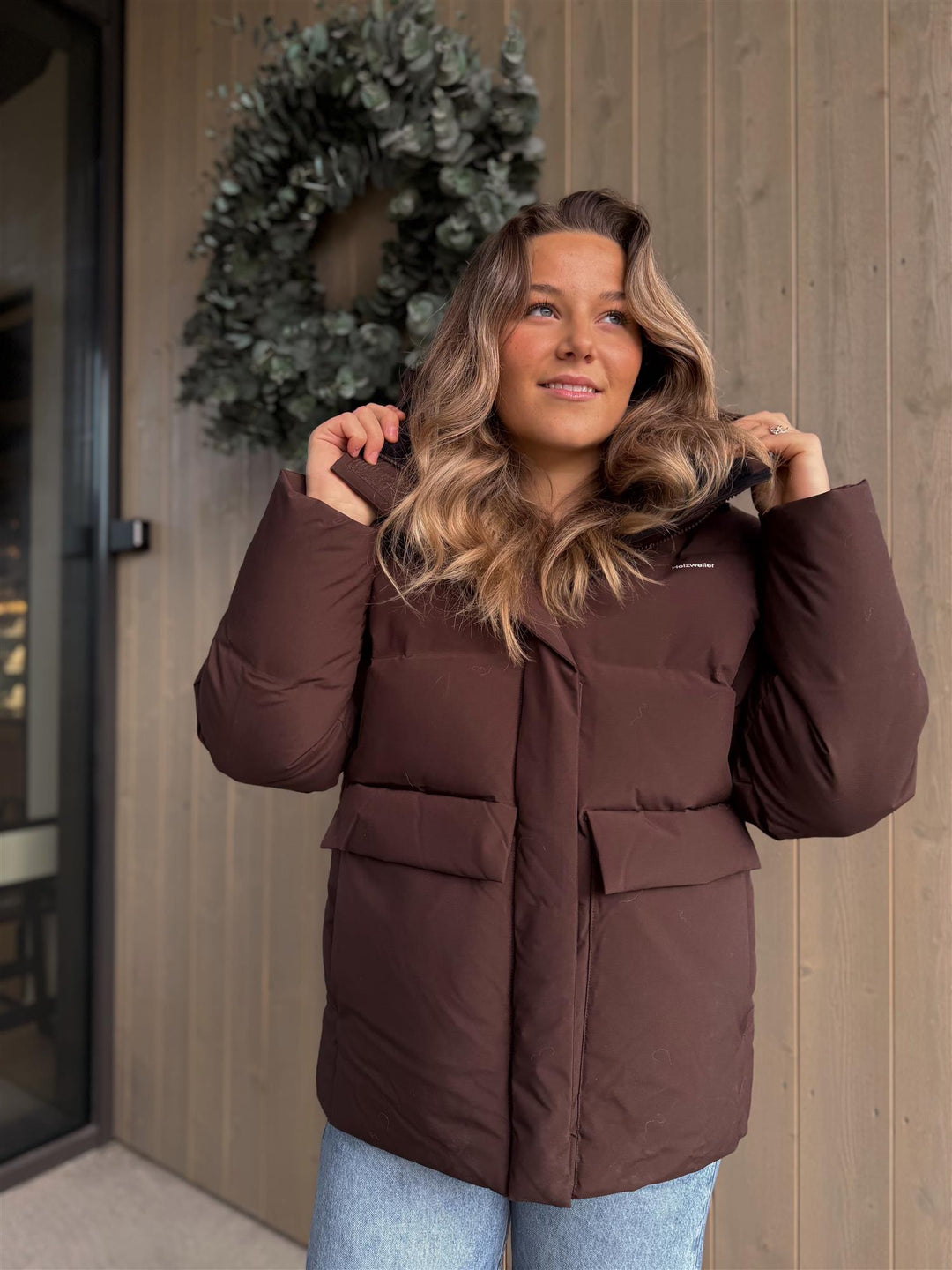 Fennah | Women’s jacket hip-length quilted outer unit