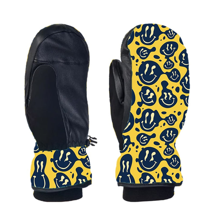 Marra | Women’s snowboard mittens with graphic detailing and streamlined winter shaping