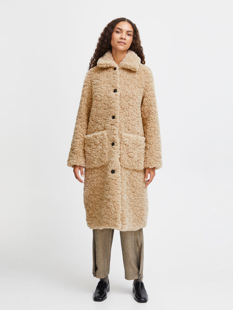 Jonna | Women’s long teddy coat