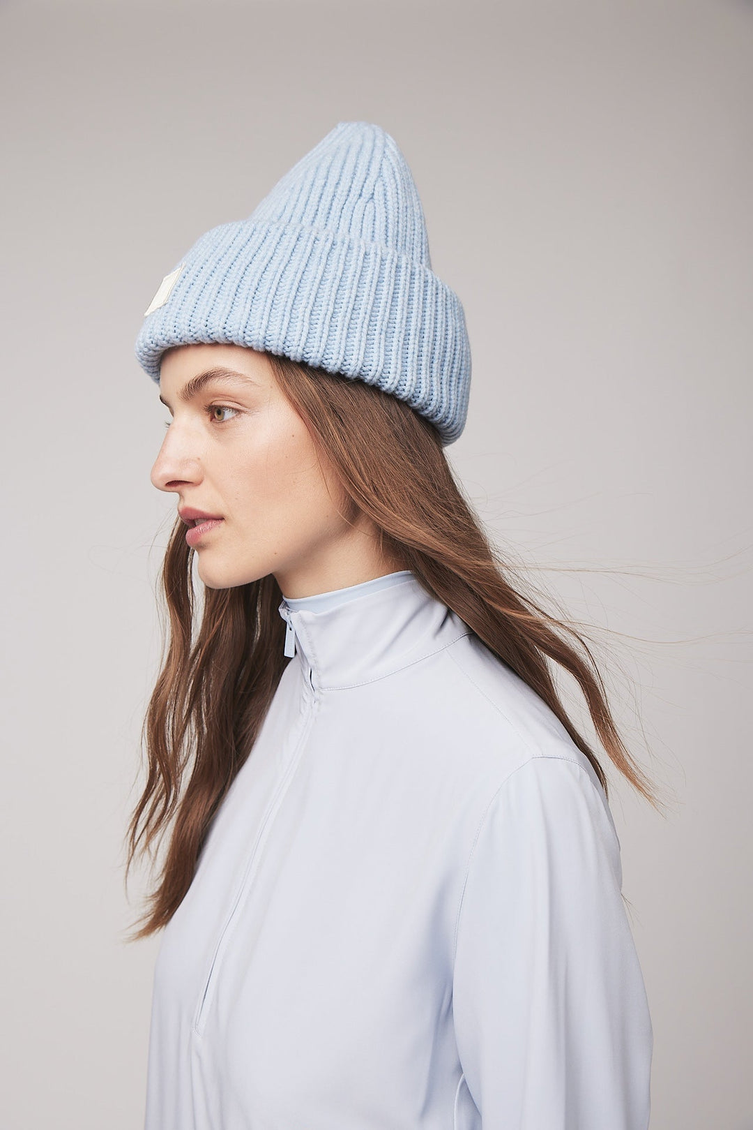 Osyla | Women’s alpine knit beanie with a smooth rounded winter silhouette
