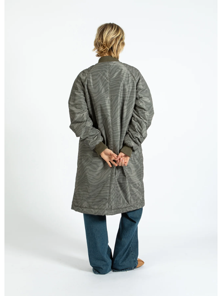 Anastasha | Women’s zebra print bomber jacket