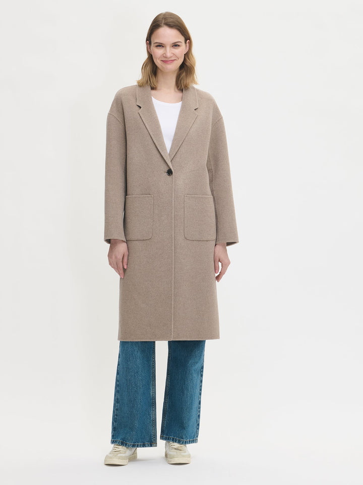 Yelena | Women’s classic wool-blend overcoat