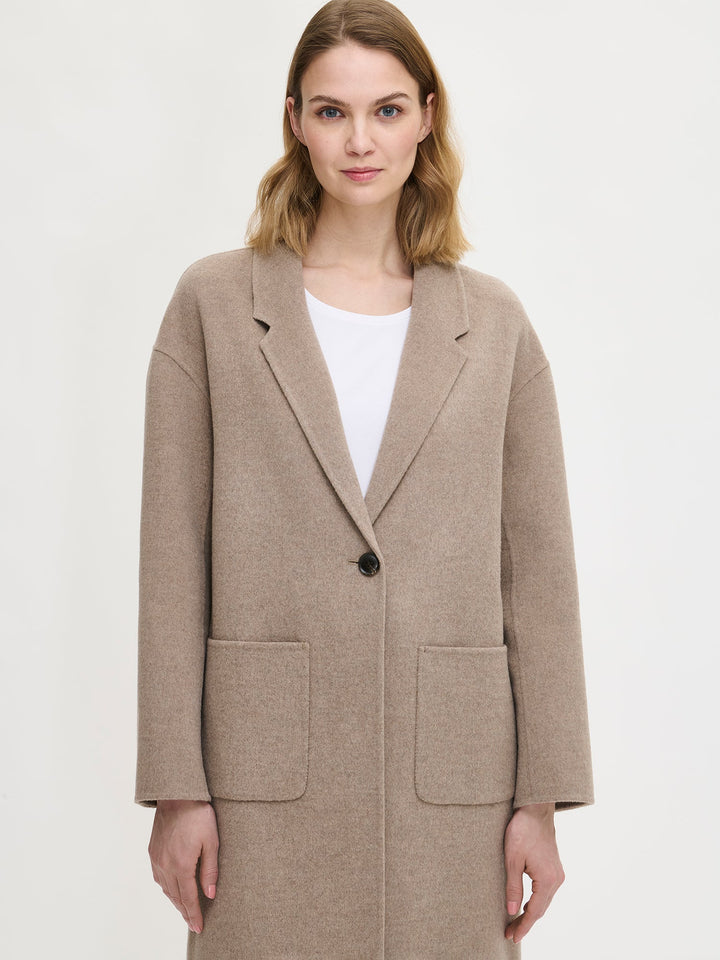 Yelena | Women’s classic wool-blend overcoat