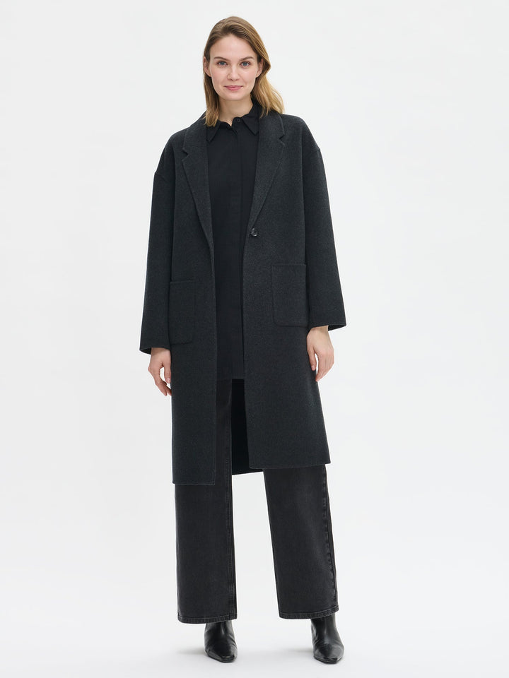 Sharmaine | Women’s classic wool blend overcoat