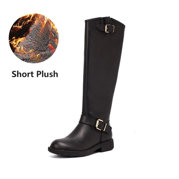 Luna | Women's knee-high western boots with retro edge