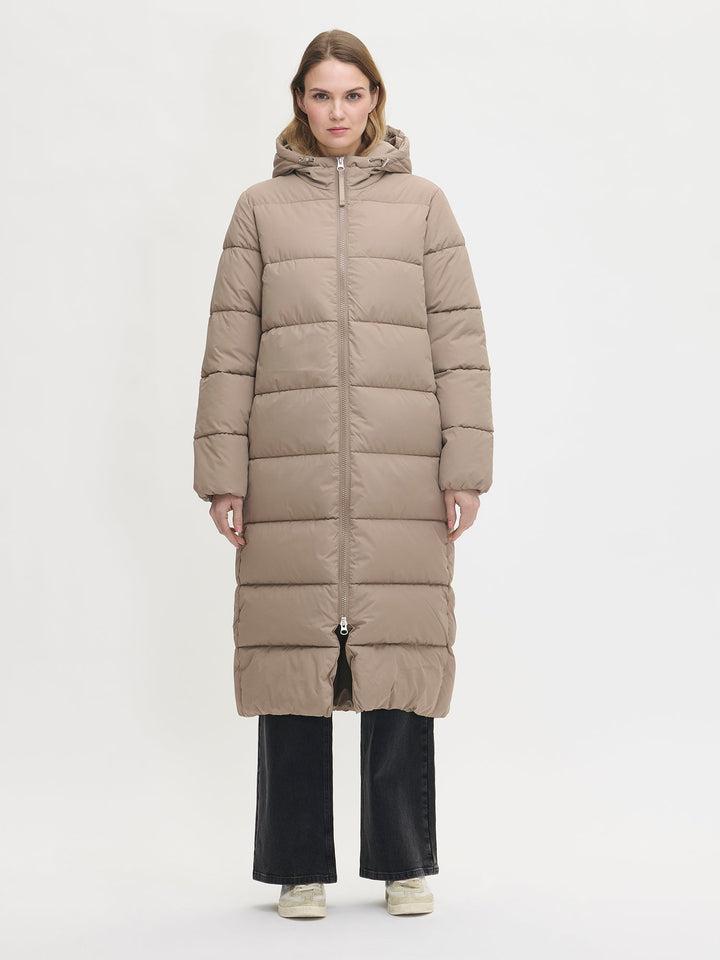 Briella | Women’s long padded hooded coat