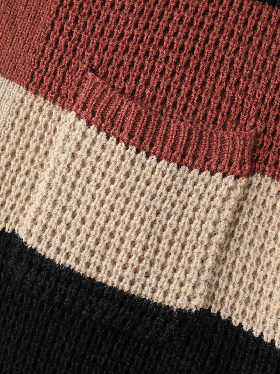 Brylee | Women’s open-front striped knit cardigan