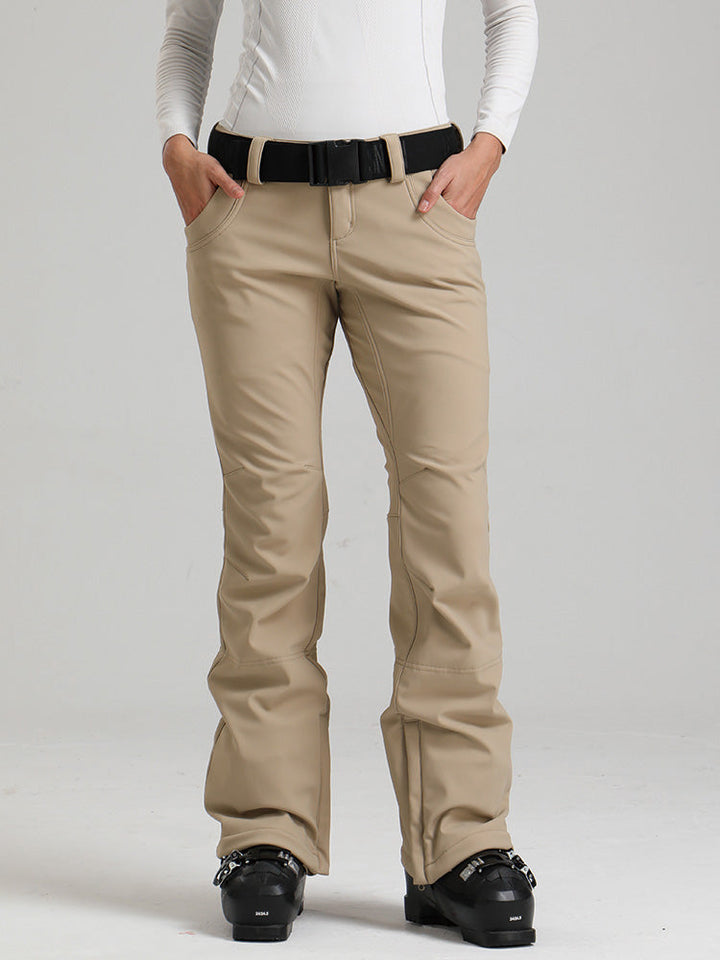 Farin | Women’s flare ski pants with slim shaping and alpine-inspired detailing
