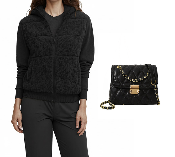 Serwyn | Women’s two-piece knit lounge set with a relaxed cold-season profile