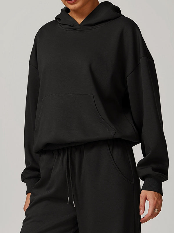 Ryndi | Women’s casual hoodie with relaxed shaping and pocket detailing