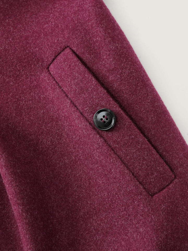 Tracey | Women’s hooded pleated pockets waist-defining coat