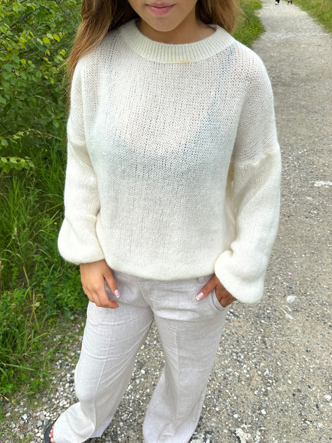 Blair | Women’s oversized knit with balloon sleeve design