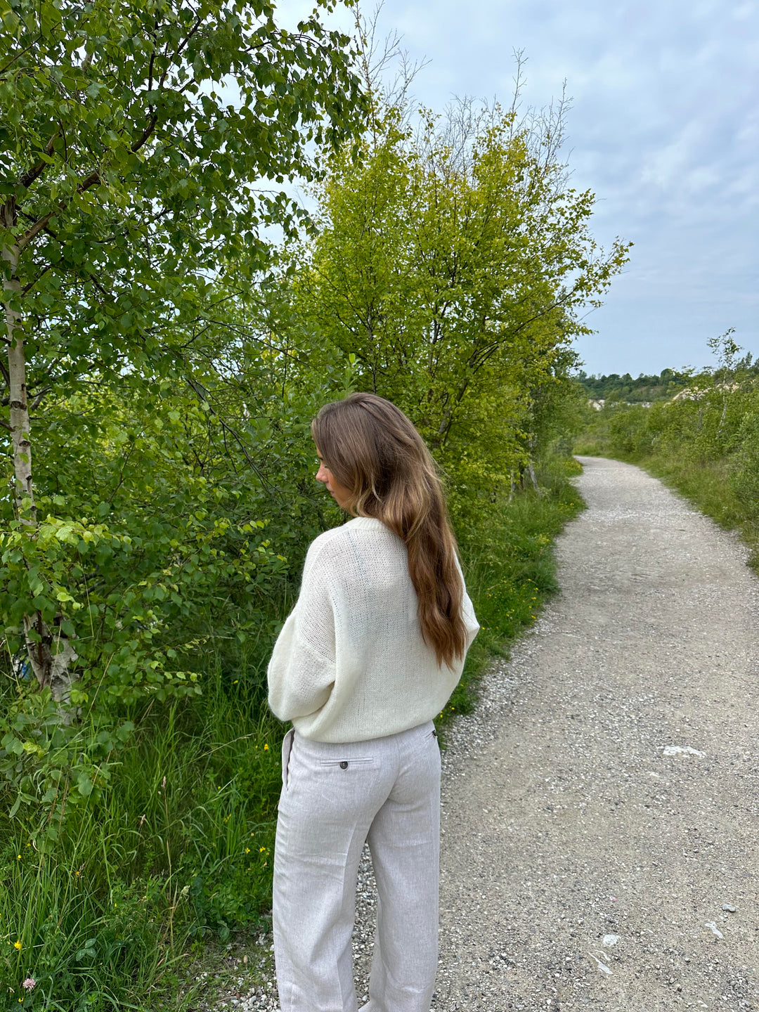 Blair | Women’s oversized knit with balloon sleeve design