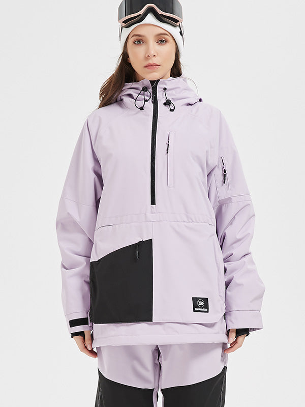 Ivrie | Women’s mountain anorak jacket with a streamlined alpine silhouette