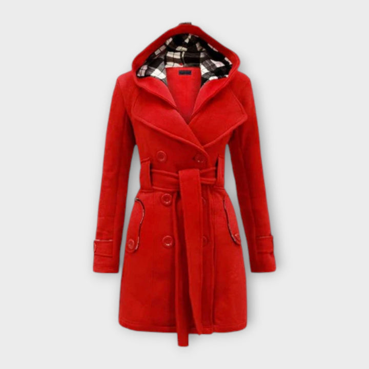Elsie | Women’s warm winter coat with hood