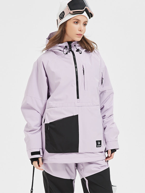 Ivrie | Women’s mountain anorak jacket with a streamlined alpine silhouette