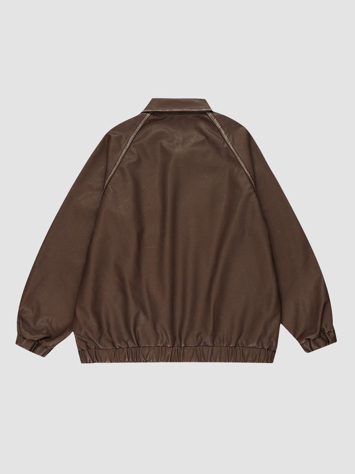 Taylor | Women's oversized leather jacket