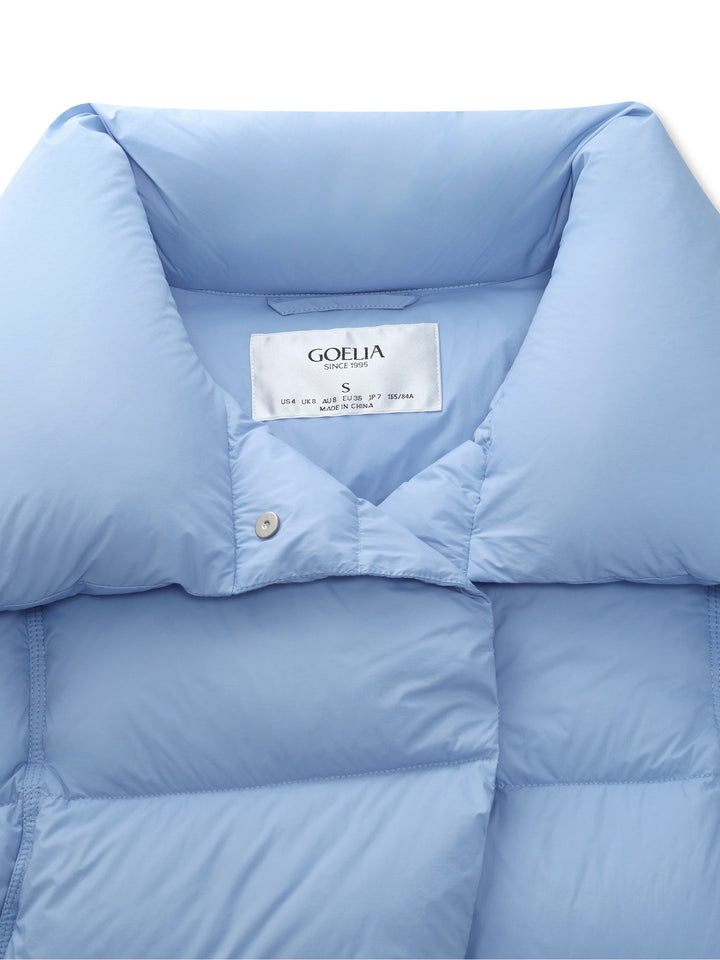 Carryn | Women’s lightweight winter jacket with an oversized convertible collar